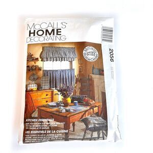 McCall's #2056 Kitchen Essentials Sewing Pattern New RETRO 90'S COUNTRY KITCHEN